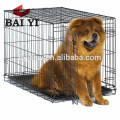 Black Dog Cage Crate Maleta de animales plegable Kennel